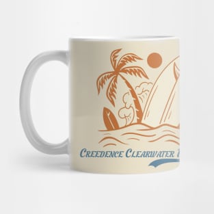 Vintage summer creedence clearwater revival Mug